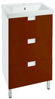 Тумба под раковину Bellezza Пегас 50см красный 00000011171